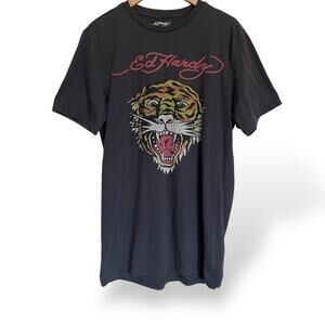 Ed Hardy Tiger T-Shirt Sz S/M